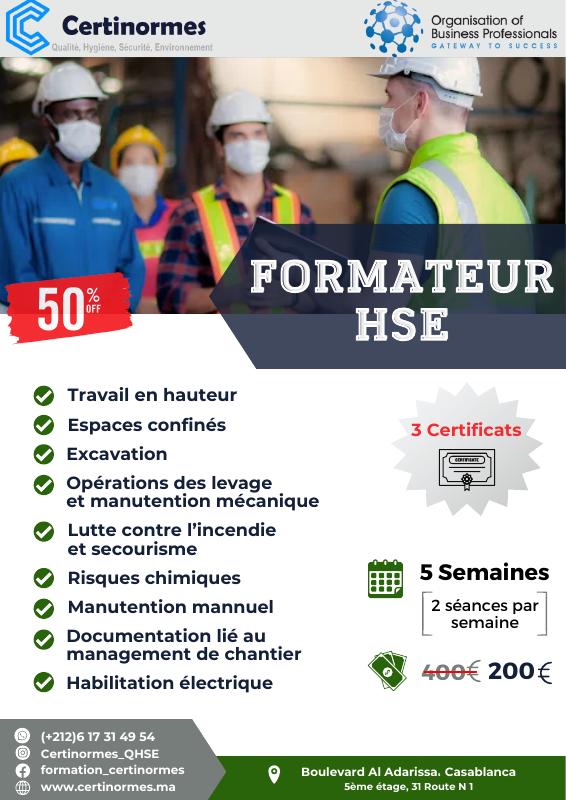 Formateur HSE
