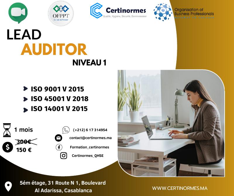 Lead Auditeur Niveau 1