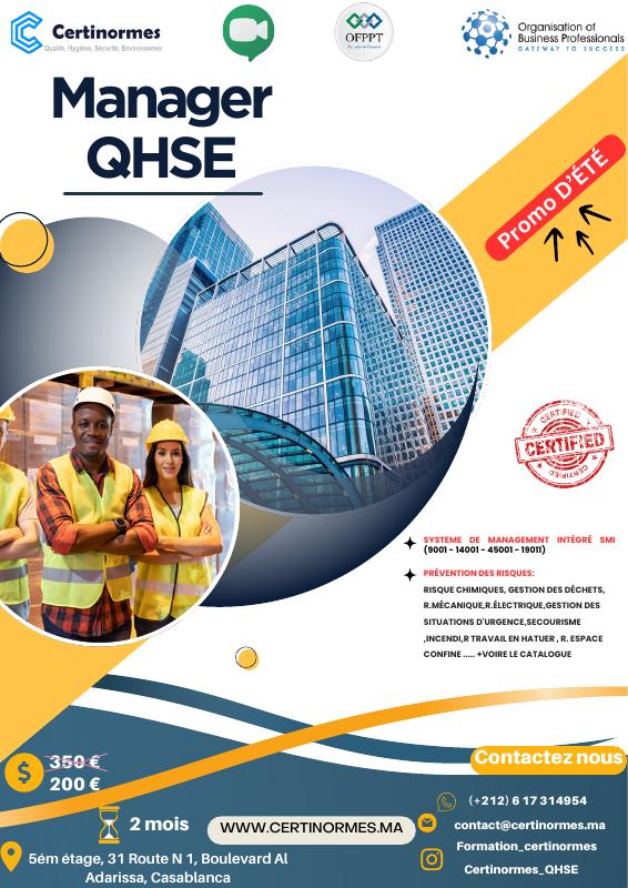 Manager QHSE